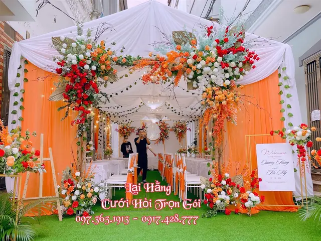 Các Loại Rạp Cưới Đẹp