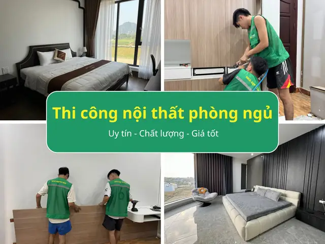 [báo Giá] Thi Công Nội Thất Phòng Ngủ Đẹp, Giá Tốt Nhất 2025
