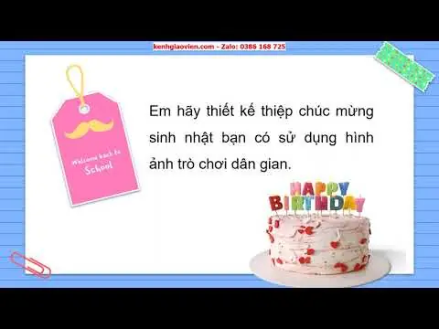 Hình Ảnh Cho Giáo Án Trang Trí Thiệp Tết: