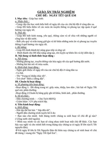 Hình Ảnh Cho Giáo Án Trang Trí Thiệp Tết: