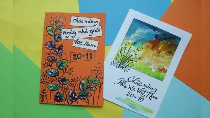 Hình Ảnh Cho Giáo Án Trang Trí Thiệp Tết: