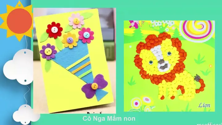 Hình Ảnh Cho Giáo Án Trang Trí Thiệp Tết: