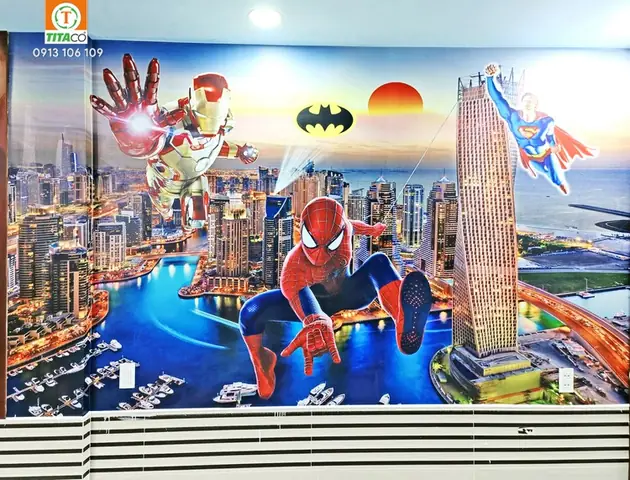 Giấy Dán Tường Phòng Trẻ Em Cho Bé Trai Bé Gái Giấy Dán Tường Phòng Trẻ Em Cho Bé Trai Bé Gái