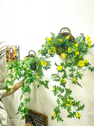 Giỏ Hoa Nhựa Trang Trí