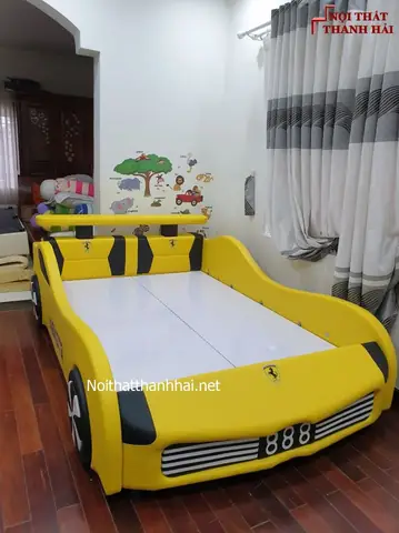 Giường Ngủ Hình Ô Tô Cho Bé Có Đặc Điểm Gì Nổi Bật?