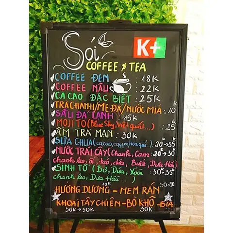 Bảng Viết Menu: Giải Pháp Tăng Trưởng Doanh Số Cho Quán Ăn Hà Nội