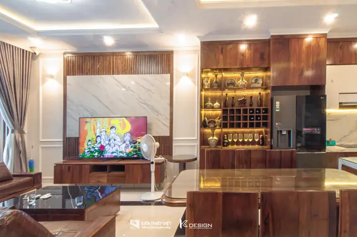 Ốp Gỗ Tường Phòng Khách, Phòng Ngủ Bằng Gỗ Tự Nhiên