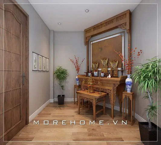 Hình Ảnh 18 Mẫu Phòng Thờ Đẹp Hợp Phong Thủy Được Yêu Thích