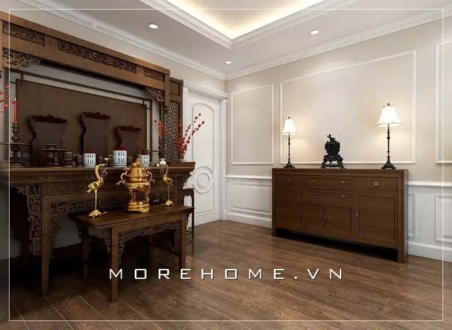 Hình Ảnh 18 Mẫu Phòng Thờ Đẹp Hợp Phong Thủy Được Yêu Thích