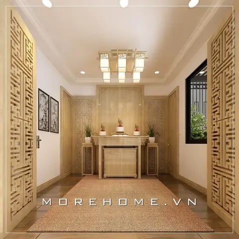 Hình Ảnh 18 Mẫu Phòng Thờ Đẹp Hợp Phong Thủy Được Yêu Thích