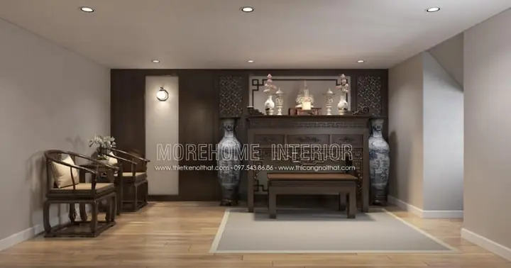 Hình Ảnh 18 Mẫu Phòng Thờ Đẹp Hợp Phong Thủy Được Yêu Thích