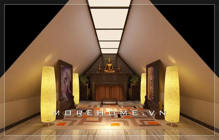 Hình Ảnh 18 Mẫu Phòng Thờ Đẹp Hợp Phong Thủy Được Yêu Thích