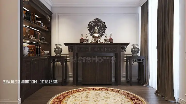 Hình Ảnh 18 Mẫu Phòng Thờ Đẹp Hợp Phong Thủy Được Yêu Thích