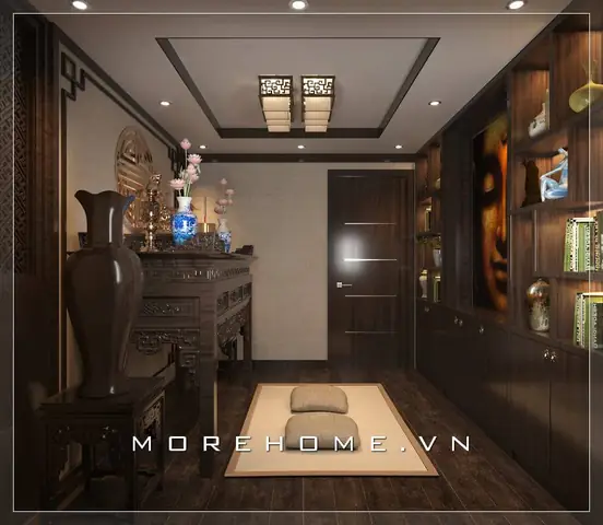 Hình Ảnh 18 Mẫu Phòng Thờ Đẹp Hợp Phong Thủy Được Yêu Thích