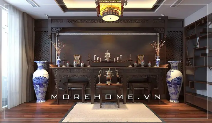 Hình Ảnh 18 Mẫu Phòng Thờ Đẹp Hợp Phong Thủy Được Yêu Thích