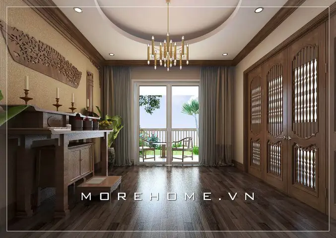 Hình Ảnh 18 Mẫu Phòng Thờ Đẹp Hợp Phong Thủy Được Yêu Thích