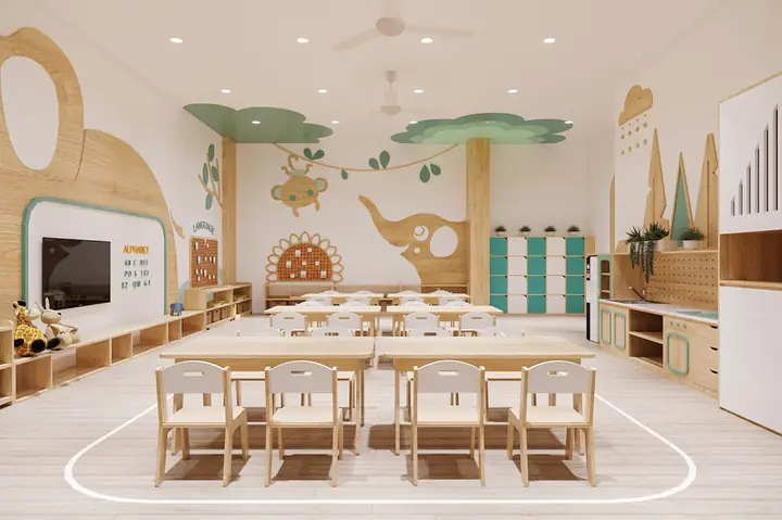 1001+ Hình Ảnh Trang Trí Lớp Mầm Non Đẹp Nhất 2023 - Idesign ...