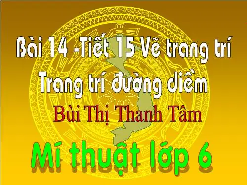 Trang Trí Đường Diềm - Mỹ Thuật - Phạm Trung Nghĩa ... Trang Trí Đường Diềm - Mỹ Thuật - Phạm Trung Nghĩa ...