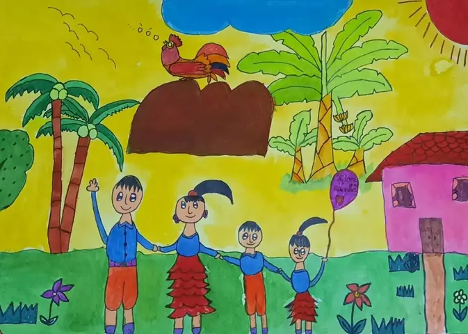 Hình Ảnh Cho Hình Vẽ Cây Tre Trang Trí: