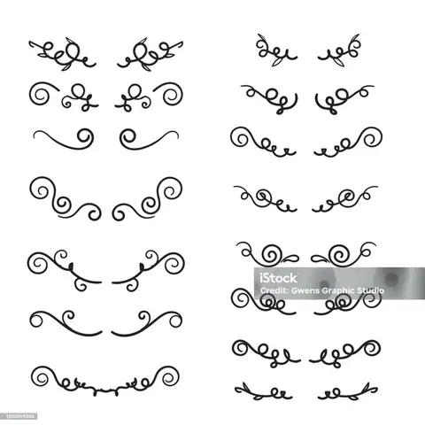 Hình Ảnh Cho Vẽ Hoa Dây Trang Trí: