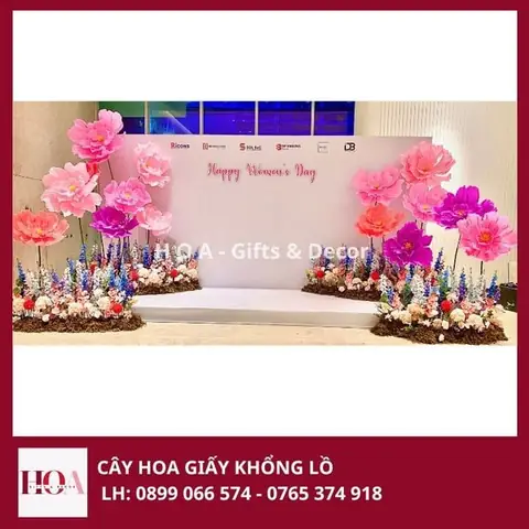 Hoa Giấy Khổng Lồ Trang Trí Sự Kiện Hcm – Hoagiftsdecor Hoa Giấy Khổng Lồ Trang Trí Sự Kiện Hcm – Hoagiftsdecor