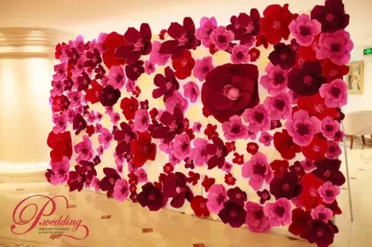 Các Ý Tưởng Trang Trí Tiệc Cưới Độc Đáo Với Hoa Giấy Các Ý Tưởng Trang Trí Tiệc Cưới Độc Đáo Với Hoa Giấy