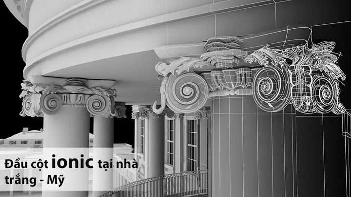 Giải Thích Thiết Kế Cột Ionic