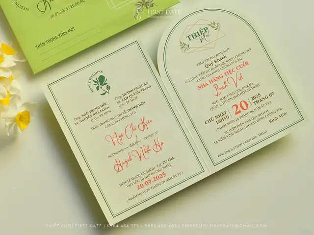 Thiệp Cưới First Date – Nơi Biến Mẫu Thiệp Cưới Thành Tác Phẩm Nghệ Thuật Thiệp Cưới First Date – Nơi Biến Mẫu Thiệp Cưới Thành Tác Phẩm Nghệ Thuật