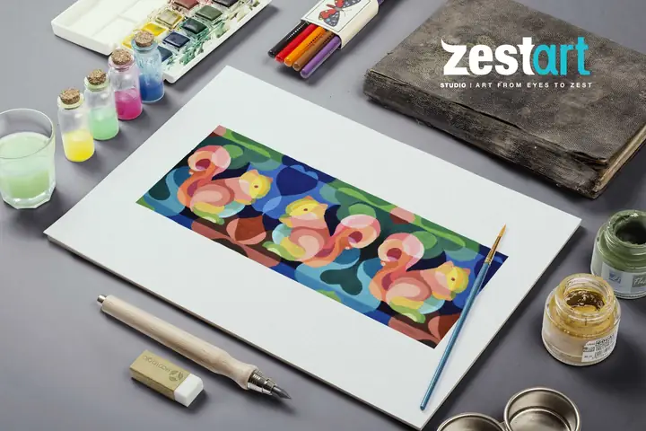 Trang Trí Màu | Dành Cho Bạn Học Vẽ Cơ Bản Luyện Thi Đại Học Khối H