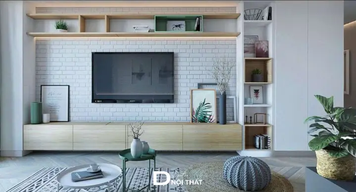 Mẫu Trang Trí Hốc Âm Tường Phòng Khách