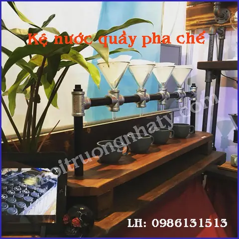 Chuyên Thiết Kế Lắp Đặt Kệ Trang Trí Treo Tường Phòng Ăn, Bàn Làm Việc, Quán Cà Phê Bằng Ống Nước Sắt Chuyên Thiết Kế Lắp Đặt Kệ Trang Trí Treo Tường Phòng Ăn, Bàn Làm Việc, Quán Cà Phê Bằng Ống Nước Sắt