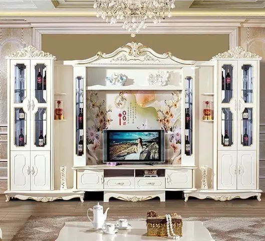 Tham Khảo 15+ Mẫu Kệ Tivi Tân Cổ Điển Đem Lại Điểm Nhấn Cho Không Gian Nhà Bạn