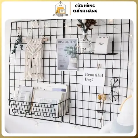 Lưới Sắt / Thép Tĩnh Điện Decor Nhà Cửa, Trang Trí Phòng Ngủ ...