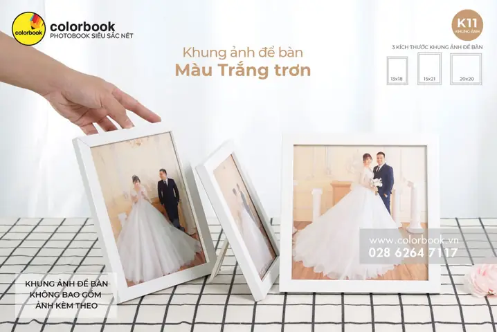 Địa Chỉ Mua Khung Ảnh Để Bàn Trang Trí Tiệc Cưới Ở Đâu?