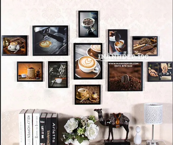 Khung Tranh Trang Trí Quán Cafe Có Nhiều Mẫu Như Thế Nào?