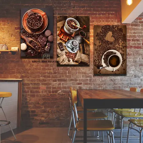Khung Tranh Trang Trí Quán Cafe Có Nhiều Mẫu Như Thế Nào?
