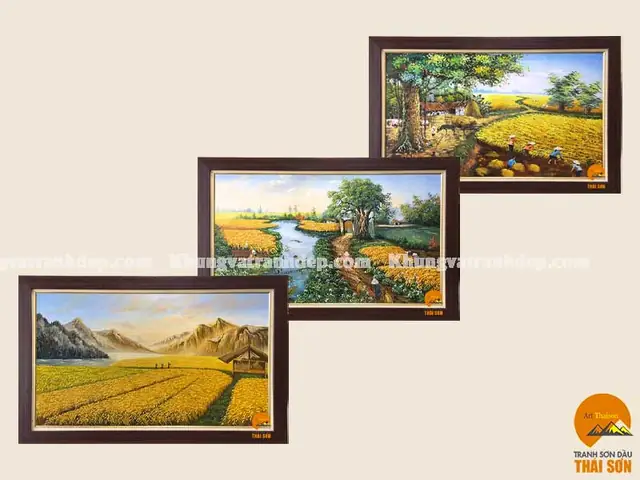 Khung Tranh Treo Tường Trang Trí Phong Cách Nhẹ Nhàng