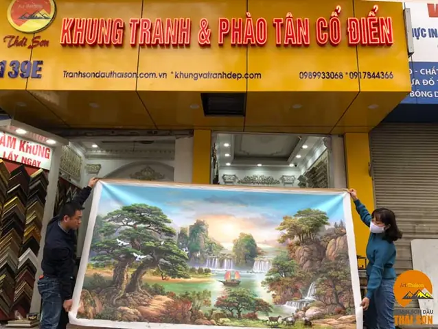 Dịch Vụ Tư Vấn Mẫu Khung Tranh Treo Tường Đẹp