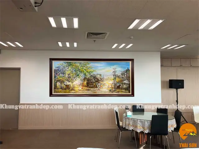 Mẫu Khung Tranh Treo Tường Trang Trí Phòng Khách Đẹp