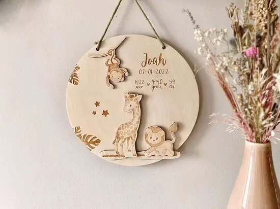 Đồ Trang Trí Cây Thông Noel Bằng Gỗ 2 - Nth Factory