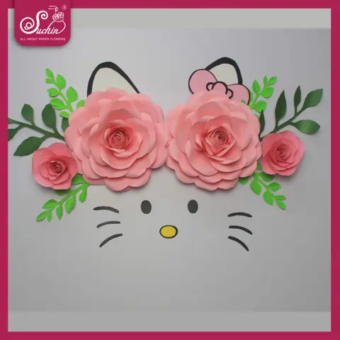 Suchinshop- Cung Cấp Nguyên Liệu Set Hoa Giấy Trang Trí Tường Giá Rẻ