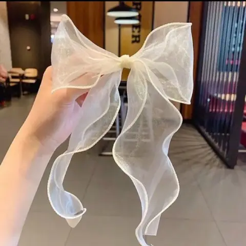 Cuộn Ruy Băng Voan Viền Sóng 9 Dài Mét Rộng 4cm Không Lõi ...