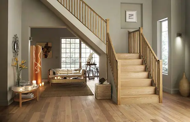 Gỗ Lan Trang Trí Cầu Thang Làm Ở Đâu?