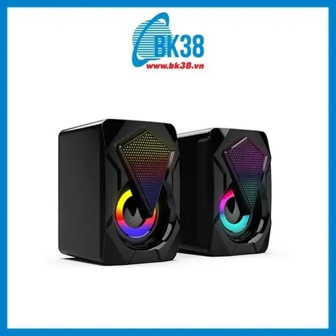 Loa Vi Tính Leerfei E-1046 (led) Trang Trí Bàn - Bk38 Loa Vi Tính Leerfei E-1046 (led) Trang Trí Bàn - Bk38