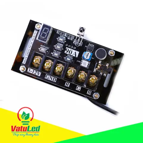 Mạch Led 7 Màu Rgb 90a Nháy Theo Nhạc - Vật Tư Led Ngọc ...