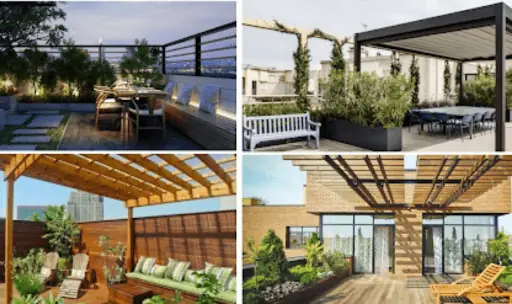 Một Số Mẫu Mái Che Sân Thượng Đẹp, Hiện Đại