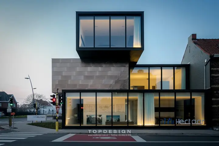 Tổng Hợp Thêm Một Số Kiểu Mẫu Mặt Tiền Văn Phòng Đẹp, Độc Đáo Và Ấn Tượng Nhất