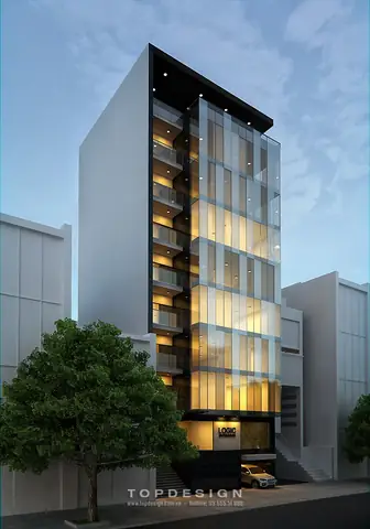 Mặt Tiền Văn Phòng Đẹp – Phong Cách Thiết Kế Không Gian Xanh