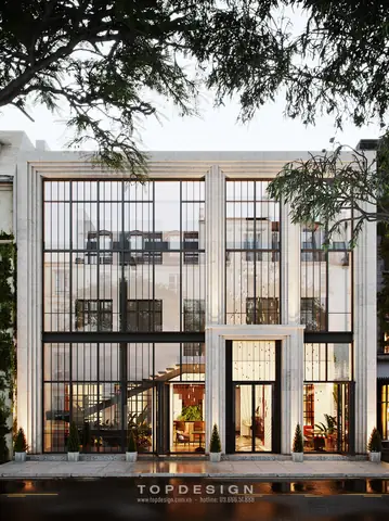 Mặt Tiền Văn Phòng Đẹp – Phong Cách Thiết Kế Hiện Đại