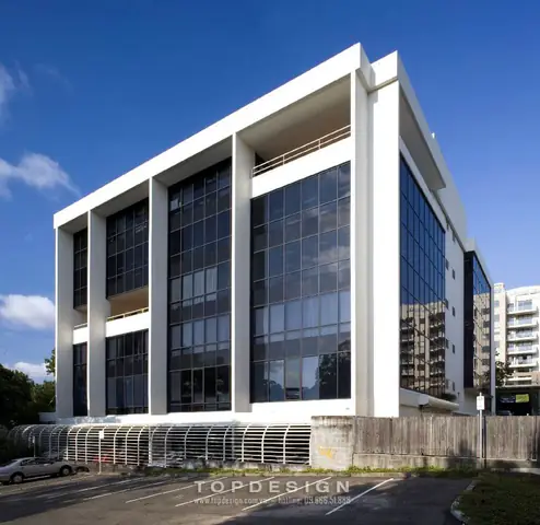 Mặt Tiền Văn Phòng Đẹp – Phong Cách Thiết Kế Hình Khối Độc Lạ